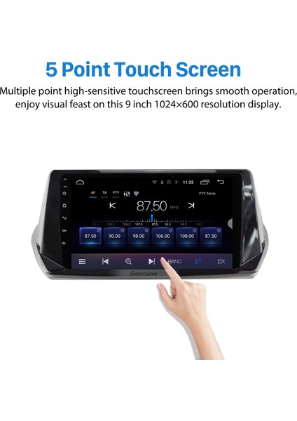 Peugeot 2008 2020 Oem Android Auto Carplay Navigasyon Multimedya Sistemi fırsatları