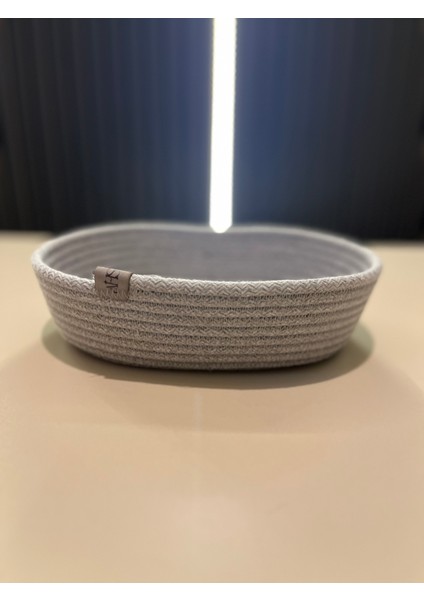 Doğal Jüt Hasır Organizer Sepet Minimalist ve Şık Depolama Çözümü