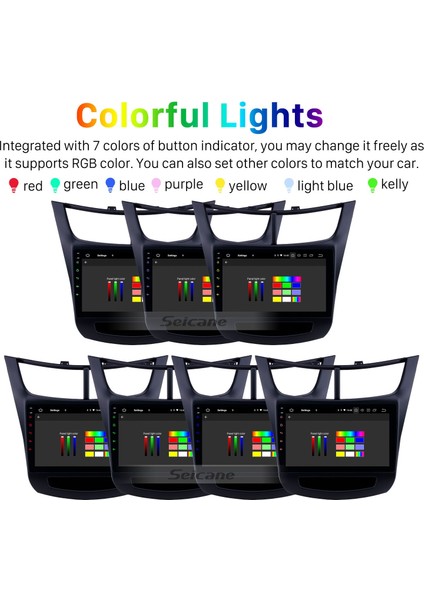 Chevy Chevrolet Yeni Sail 2015-2016 Android Auto Carplay Navigasyon Multimedya Sistemi modelleri