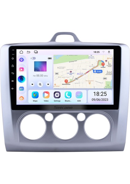 Ford Focus Exi mt 2 3 Mk2/mk3 Manuel Ac 2004-2011 Android Auto Carplay Navigasyon Multimedya Sistemi