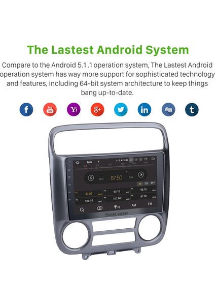 Honda Stream 2001-2004 Android Auto Carplay Navigasyon Multimedya Sistemi fırsatları