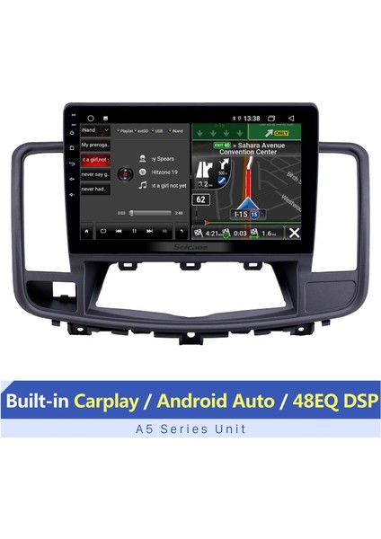 Nissan Old Teana 2009-2013 Android Auto Carplay Navigasyon Multimedya Sistemi