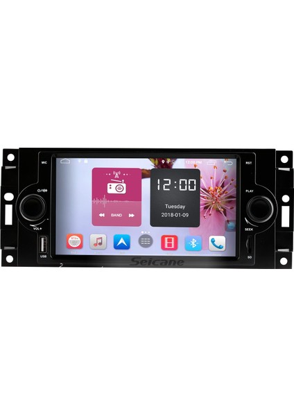 Dodge Durango Dakota P/u Için Obd2 2002-2007 Android Auto Carplay Navigasyon Multimedya Sistemi