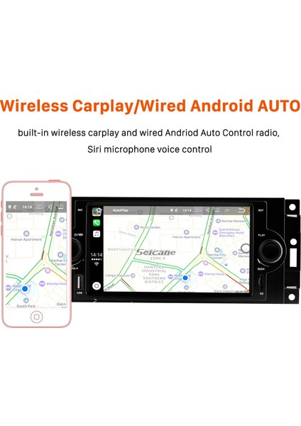 Dodge Durango Dakota P/u Için Obd2 2002-2007 Android Auto Carplay Navigasyon Multimedya Sistemi fiyatları