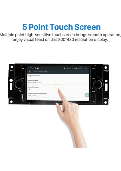 Dodge Durango Dakota P/u Için Obd2 2002-2007 Android Auto Carplay Navigasyon Multimedya Sistemi indirimleri