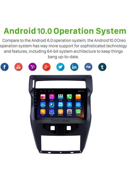 Citroen C4 C-Quatre 2012-2016 Android Auto Carplay Navigasyon Multimedya Sistemi fırsatları