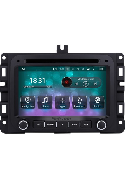 Dodge Ram 1500 2500 3500 4500 2013-2015 Android Auto Carplay Navigasyon Multimedya Sistemi