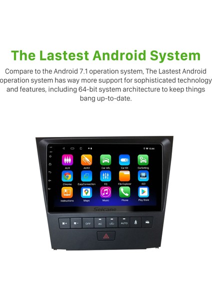 Lexus Gs GS300 350 400 430 460 2004-2011 Android Auto Carplay Navigasyon Multimedya Sistemi modelleri