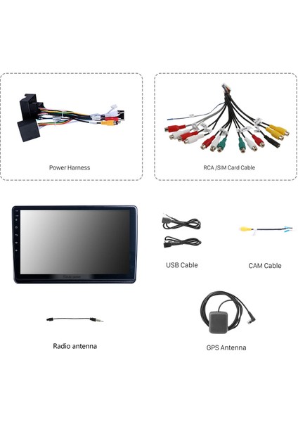 Citroen C4L 2019 Android Auto Carplay Navigasyon Multimedya Sistemi indirimleri