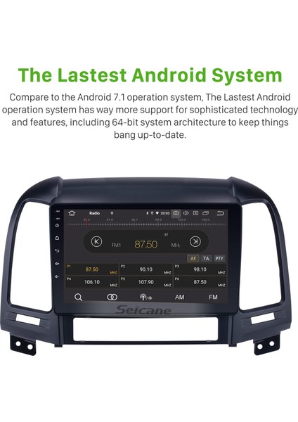 Hyundai Santafe 2006-2012 Android Auto Carplay Navigasyon Multimedya Sistemi indirimleri