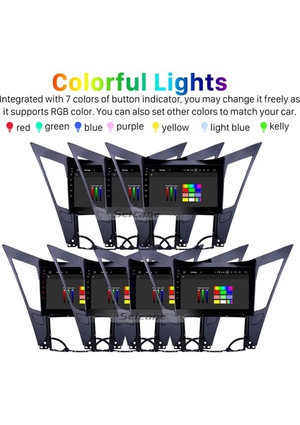 Hyundai Sonata 8 2011-2015 Android Auto Carplay Navigasyon Multimedya Sistemi fırsatları