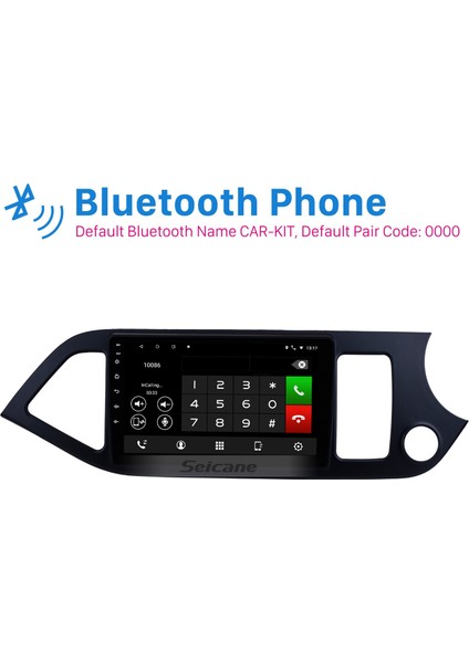 Kıa Picanto Morning 2011-2014 Android Auto Carplay Navigasyon Multimedya Sistemi modelleri