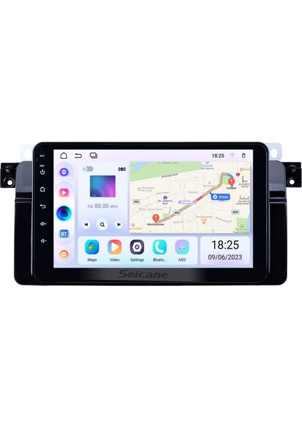 Bmw 3 E46 1998-2006 Android Auto Carplay Navigasyon Multimedya Sistemi