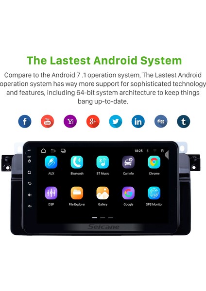 Bmw 3 E46 1998-2006 Android Auto Carplay Navigasyon Multimedya Sistemi fırsatları