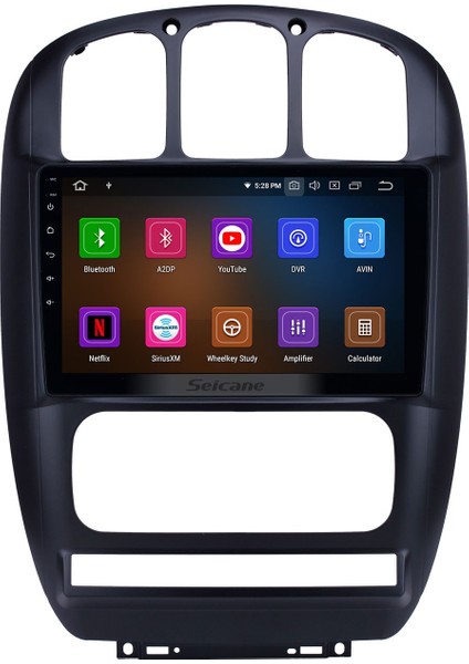 Chrysler Pacifica 2006-2012 Android Auto Carplay Navigasyon Multimedya Sistemi