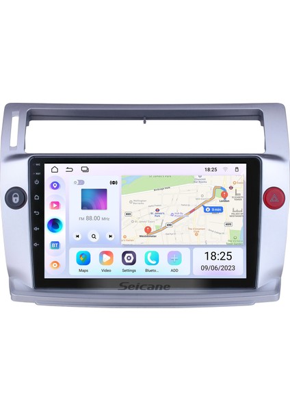 Citroen Eski C-Quatre 2009 Android Auto Carplay Navigasyon Multimedya Sistemi
