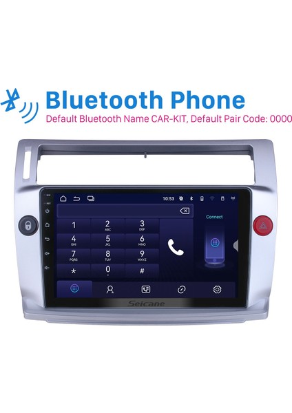 Citroen Eski C-Quatre 2009 Android Auto Carplay Navigasyon Multimedya Sistemi modelleri