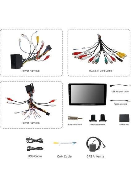 Fıat Ducato Low-End 2006-2016 Android Auto Carplay Navigasyon Multimedya Sistemi indirimleri