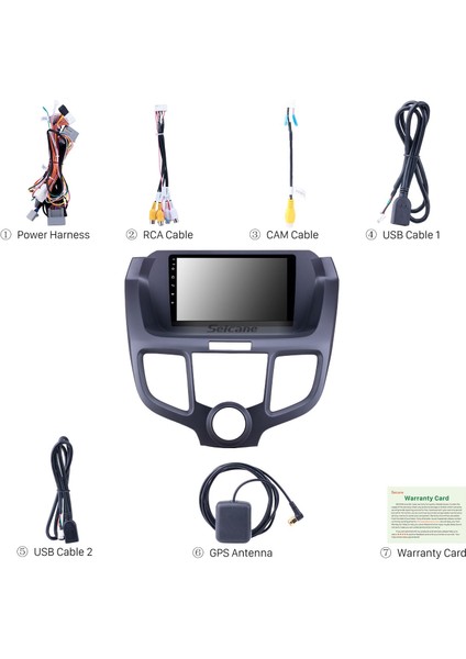 Honda Odyssey 2004-2008 Android Auto Carplay Navigasyon Multimedya Sistemi indirimleri