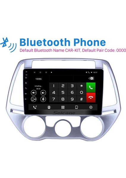 Hyundai I20 Manuel A/c 2012-2014 Android Auto Carplay Navigasyon Multimedya Sistemi modelleri