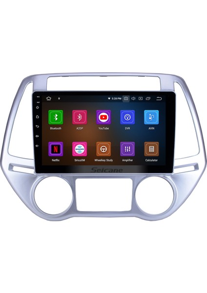 Hyundai I20 Otomatik Klima 2012-2014 Android Auto Carplay Navigasyon Multimedya Sistemi