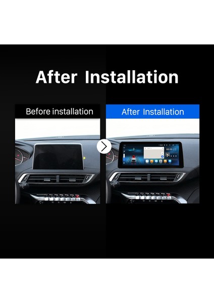 Peugeot 4008 5008 2016-2022 Android Auto Carplay Navigasyon Multimedya Sistemi