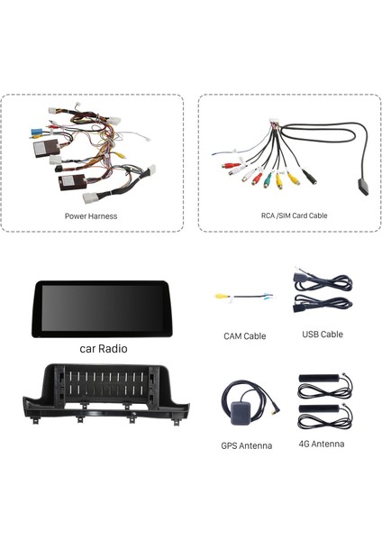 Lexus RX300 2020-2022 Android Auto Carplay Navigasyon Multimedya Sistemi