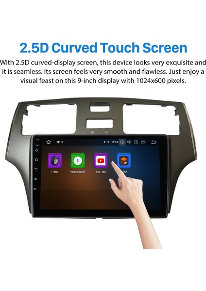 Lexus ES300 2001-2005 Android Auto Carplay Navigasyon Multimedya Sistemi indirimleri