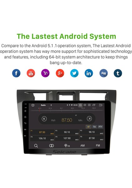 Toyota Mark Iı 2005 Android Auto Carplay Navigasyon Multimedya Sistemi