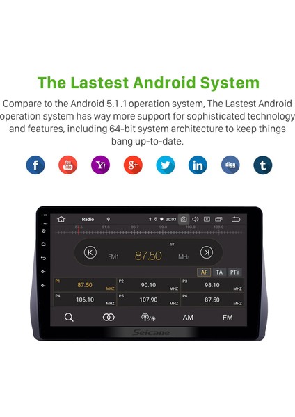 Toyota Wish 2009-2012 Android Auto Carplay Navigasyon Multimedya Sistemi indirimleri