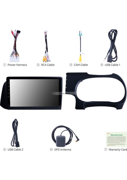 Hyundai I10 2019 Android Auto Carplay Navigasyon Multimedya Sistemi indirimleri