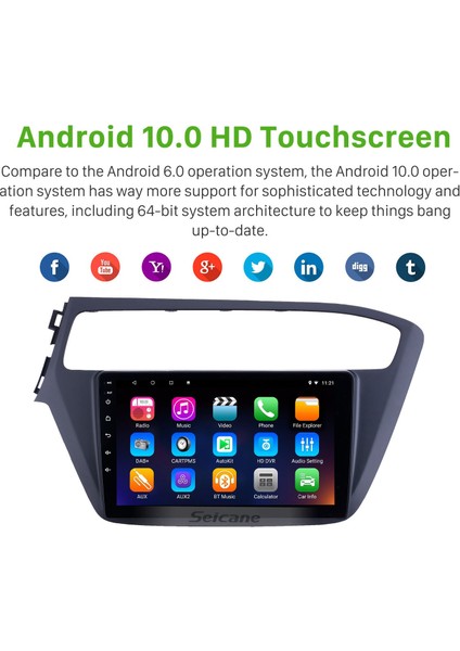 Kıa I20 2018 Android Auto Carplay Navigasyon Multimedya Sistemi fırsatları