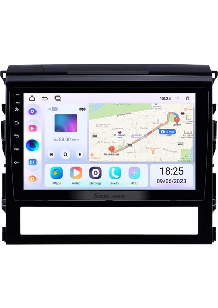 Toyota Land Cruiser 200 2016 Android Auto Carplay Navigasyon Multimedya Sistemi