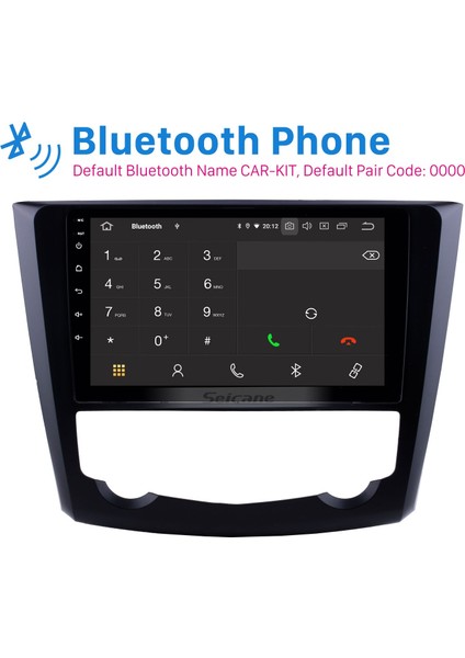 Renault Kadjar 2016-2017 Android Auto Carplay Navigasyon Multimedya Sistemi