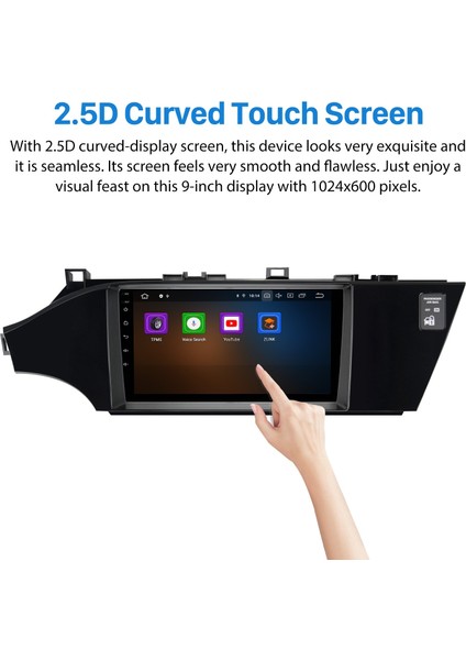 Toyota Avalon 2013 Android Auto Carplay Navigasyon Multimedya Sistemi indirimleri