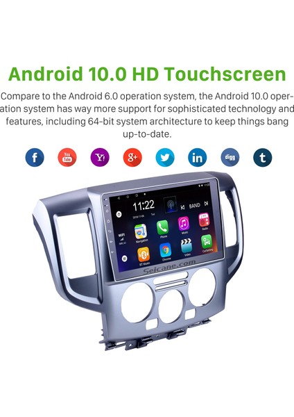 Nıssan NV200 2009-2016 Android Auto Carplay Navigasyon Multimedya Sistemi fırsatları