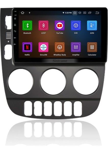 Mercedes Benz ML320 ML350 2003-2005 Android Auto Carplay Navigasyon Multimedya Sistemi