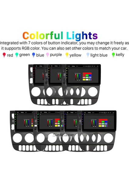 Mercedes Benz ML320 ML350 2003-2005 Android Auto Carplay Navigasyon Multimedya Sistemi fırsatları