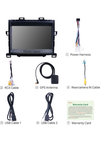 Toyota Alphard/vellfire ANH20 2009-2014 Android Auto Carplay Navigasyon Multimedya Sistemi indirimleri