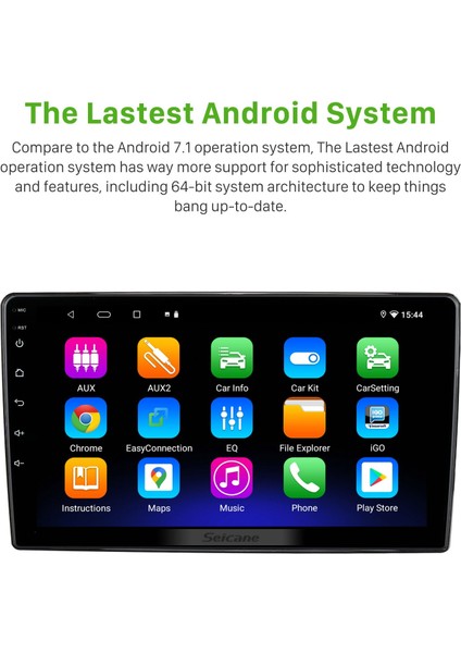 Toyota Aqua 2018-2021 Android Auto Carplay Navigasyon Multimedya Sistemi modelleri