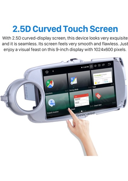 Toyota Yaris/vitz Için 2012 Android Auto Carplay Navigasyon Multimedya Sistemi fırsatları