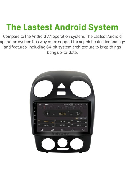 Volkswagen Beetle 2004-2010 Android Auto Carplay Navigasyon Multimedya Sistemi indirimleri