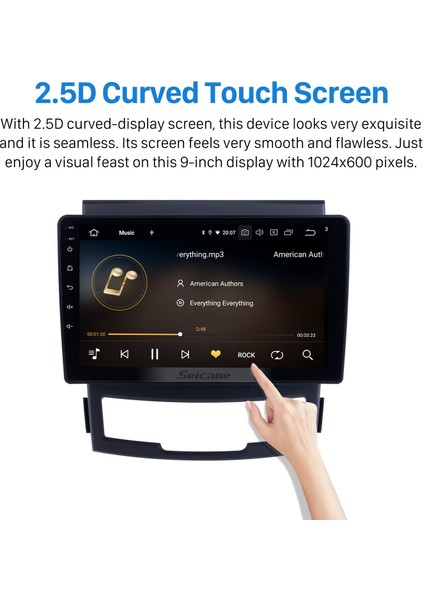 Ssangyong Korando 2011-2013 Android Auto Carplay Navigasyon Multimedya Sistemi indirimleri