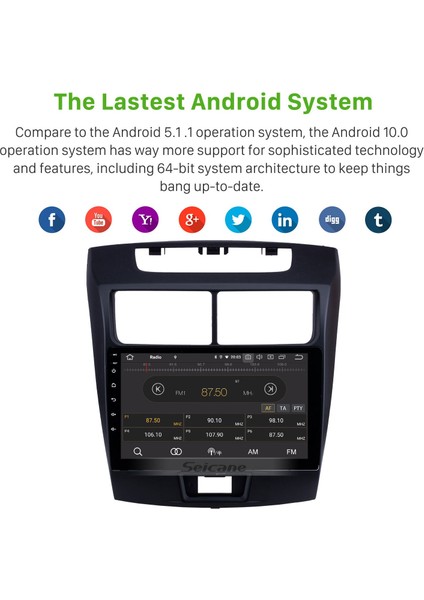 Toyota Avanza 2010-2016 Android Auto Carplay Navigasyon Multimedya Sistemi indirimleri