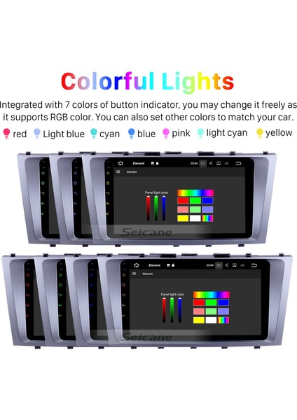 Toyota Camry 2007-2011 Android Auto Carplay Navigasyon Multimedya Sistemi fırsatları