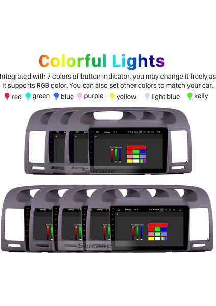 Toyota Camry 2000-2003 Android Auto Carplay Navigasyon Multimedya Sistemi fırsatları