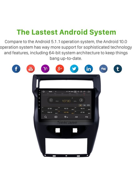 Citroen C4 C-Quatre 2012+ Android Auto Carplay Navigasyon Multimedya Sistemi indirimleri