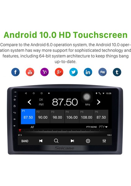 Mercedes Benz Vito 2014-2018 Android Auto Carplay Navigasyon Multimedya Sistemi fırsatları