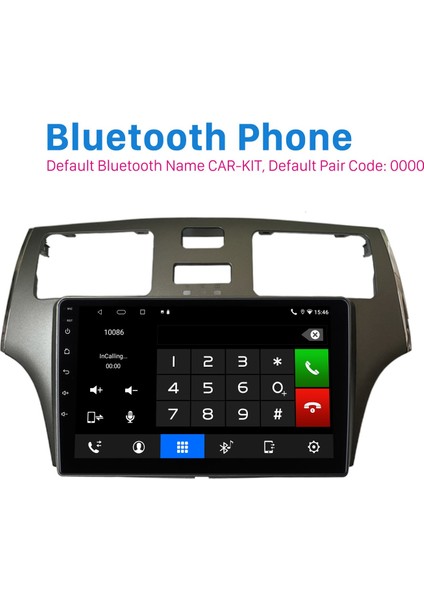 Lexus ES300 2001-2005 Android Auto Carplay Navigasyon Multimedya Sistemi modelleri