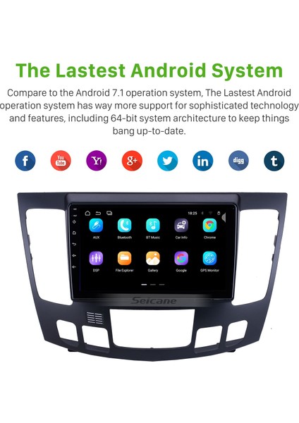 Hyundai Sonata Otomatik A/c 2009 Android Auto Carplay Navigasyon Multimedya Sistemi fırsatları